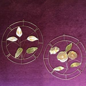 70s Capiz Shell Wall Art